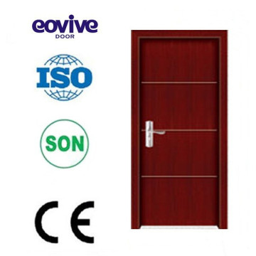 Latest style pvc wooden door design